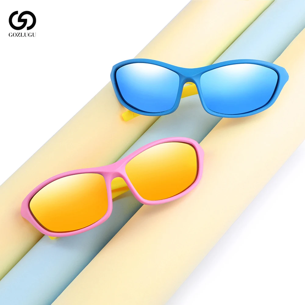 Классические детские крутые поляризованные солнцезащитные очки TR90 спортивные