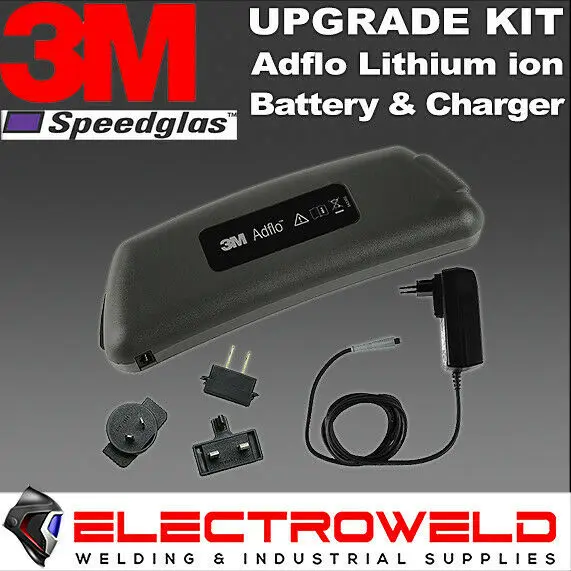 

3M Speedglas Adflo Upgrade Kit *Lithium Ion Battery Standard & Charger* PAPR