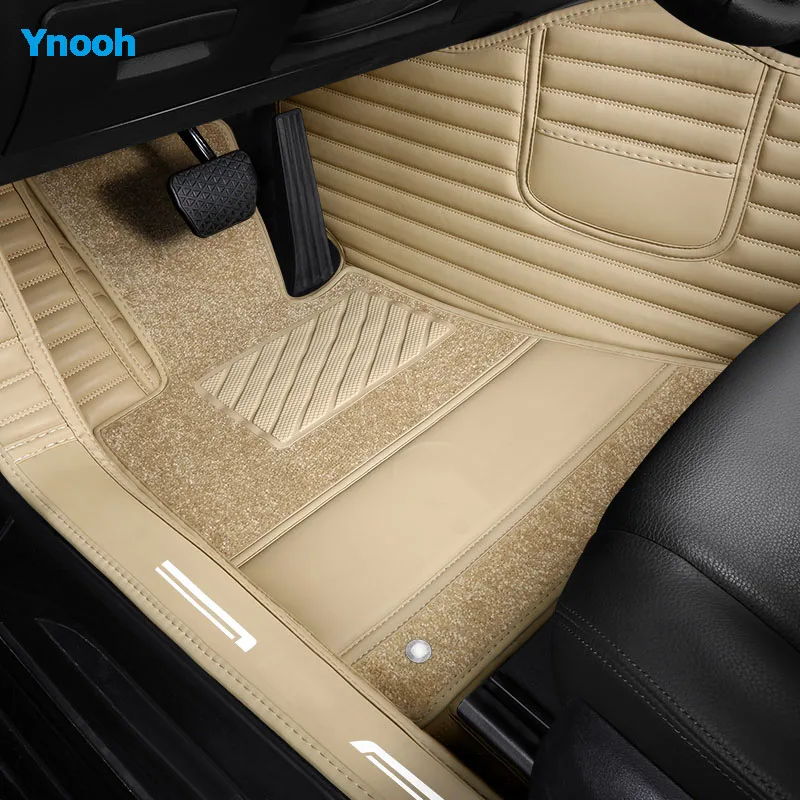 Ynooh автомобильный напольный коврик для renault logan 2 duster laguna espace автомобильные