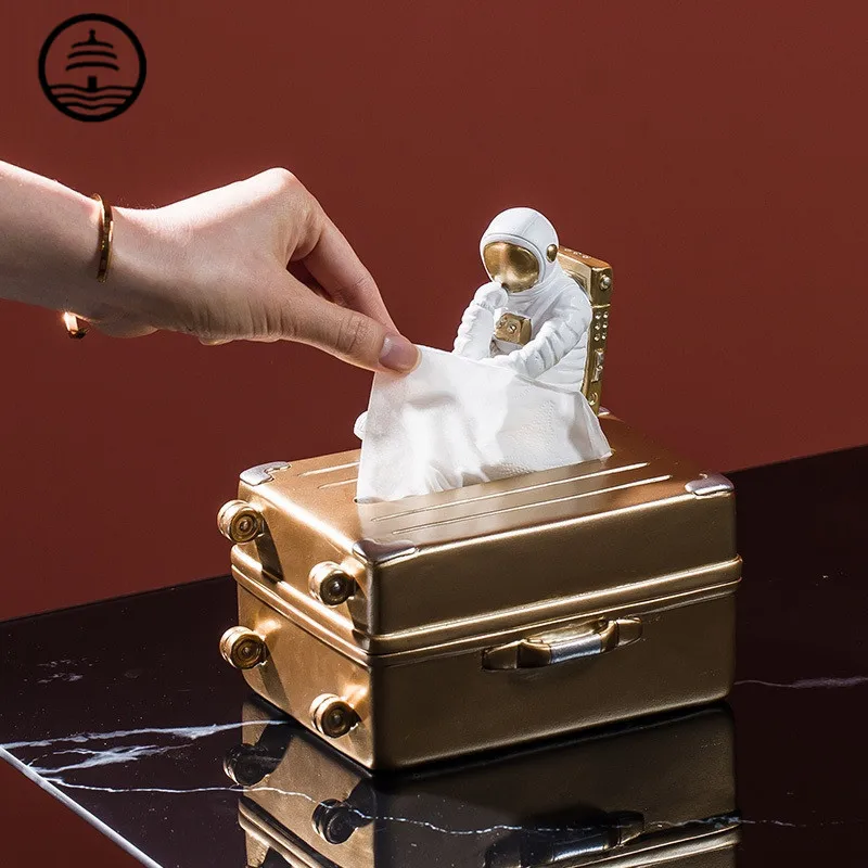 

BAO GUANG TA скандинавский астронавт, скульптура, коробка для салфеток, статуэтки, коробка для хранения, статуэтка космонавта, пепельница, полиме...