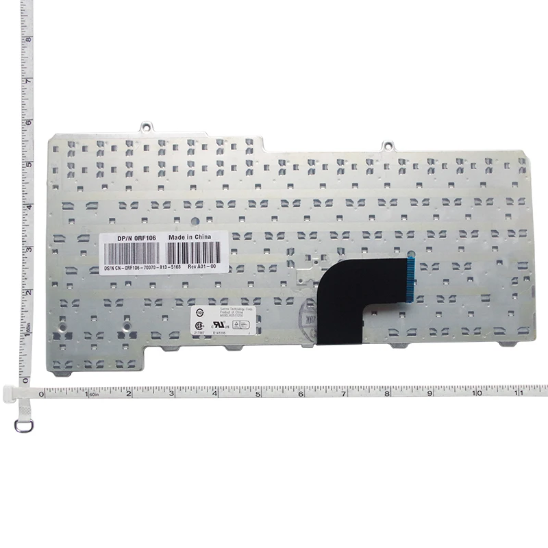 Новинка клавиатура GZEELE для ноутбука Dell Latitude D520 D530 D520N сменная US с надписью NSK D5K01