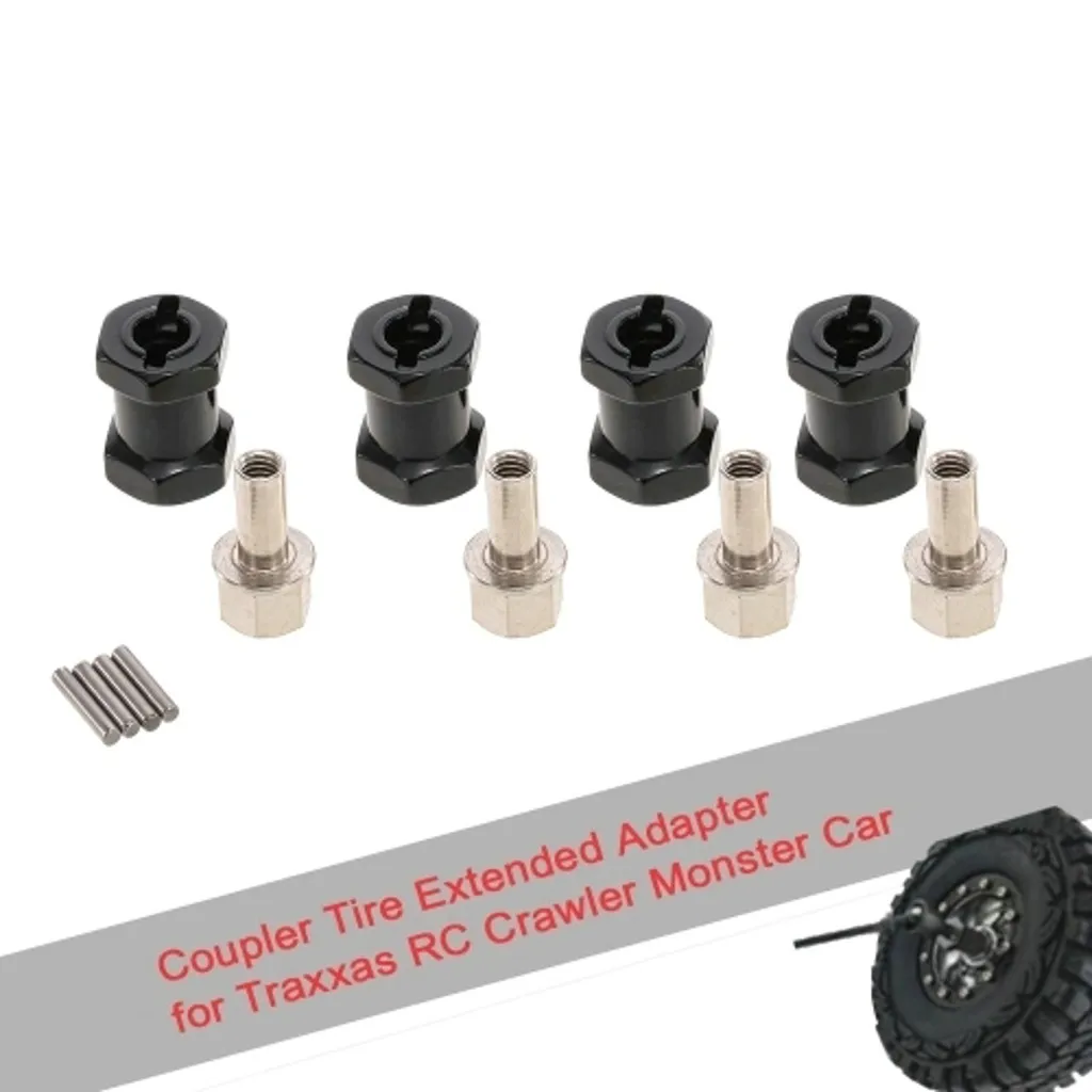 4 шт. 12 мм шестигранный 17 шинный Расширенный адаптер для Hsp Redcat Rc4wd с дистанционным