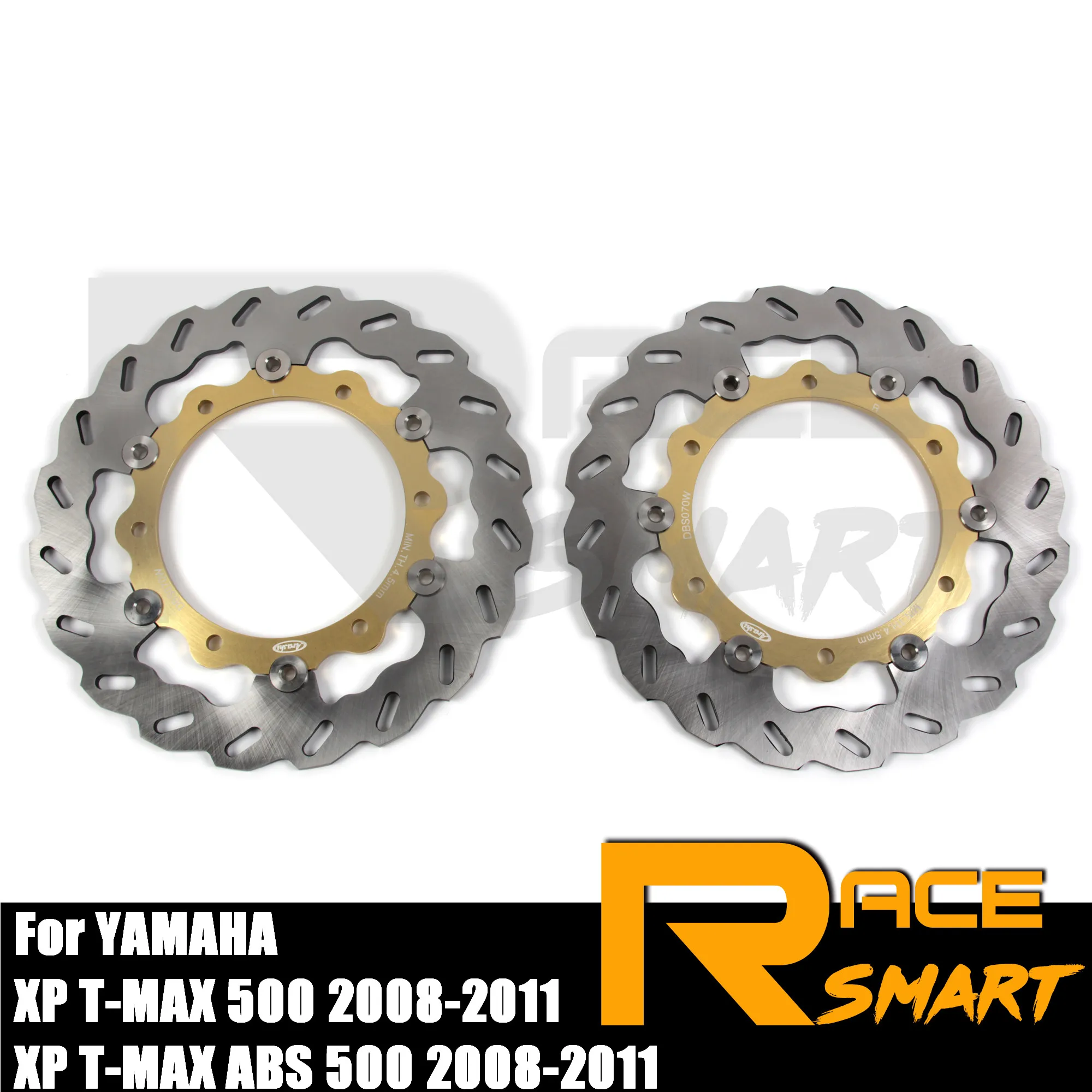 Мотоцикл CNC передние тормозные диски из нержавеющей стали тормозной ротор для