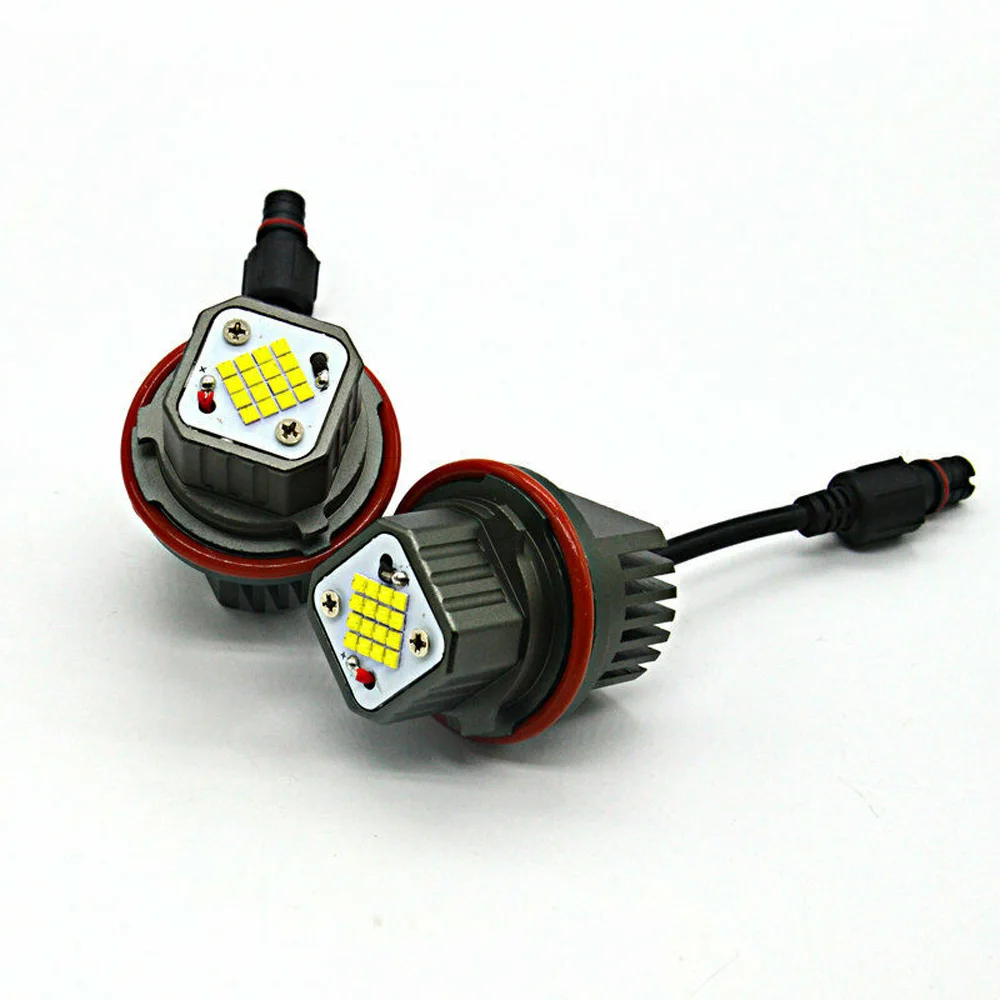 

Ring Angel eye light 4800LM 5W XB-D 80W Bulbs LED Auto For BMW E39 E60 E63 X5