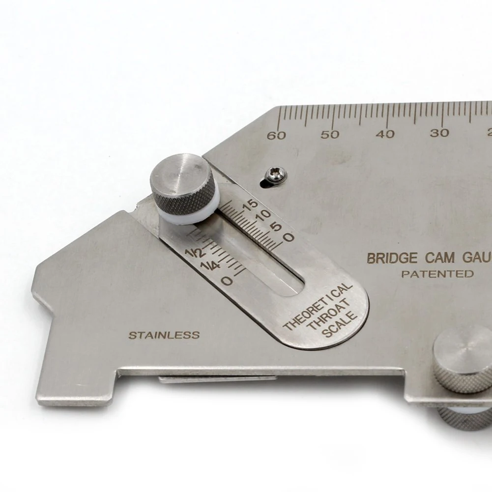 1 шт. Серебряный мост кулачковый Калибр тест Ulnar " /50 мм Mayitr сварочный Калибр из нержавеющей стали проверка сварки измерительный инструмент