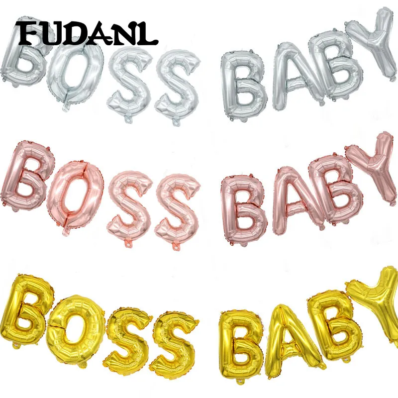 Воздушный шар 16 дюймов с надписью Босс 8 шт. | Дом и сад