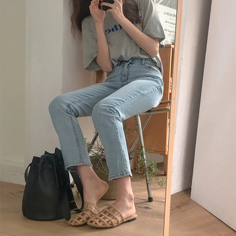 

CMAZ Jeans For Women Korean Style