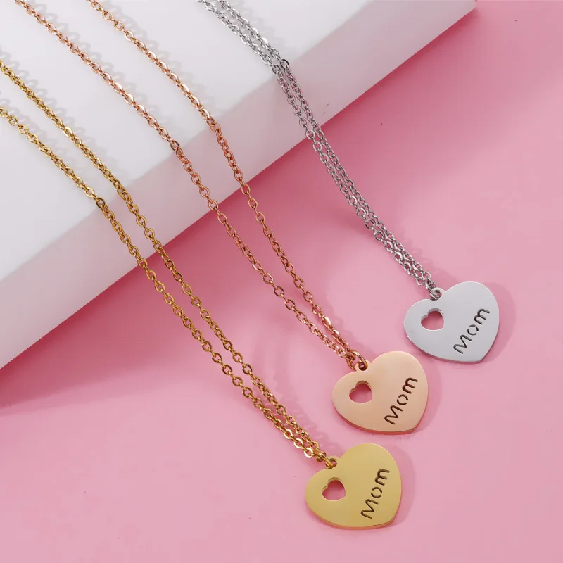 

Женский чокер из нержавеющей стали с надписью «Love Heart»
