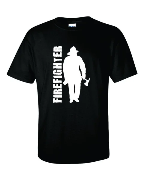

Мужская модная футболка пожарных-пожарных