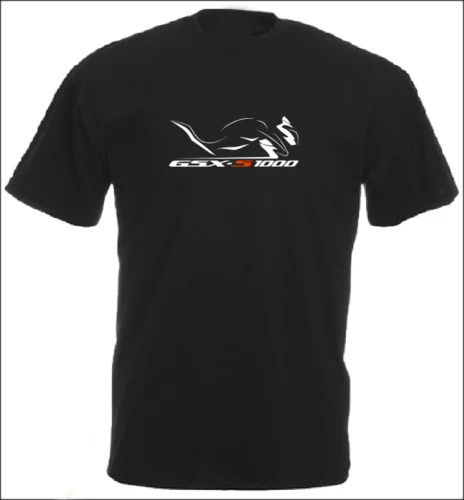 Футболки летняя стильная футболка Забавные топы с принтом Gsx S 1000 для фанатов