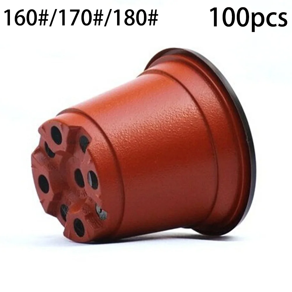 

Garden Nursery Pot Flower Bowl Ndoor Plant Plastic Container Flowerpot