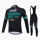 2021 командная веломайка ОАЭ, комплект одежды с длинным рукавом для горного велосипеда, Мужская гоночная велосипедная одежда, одежда для велоспорта