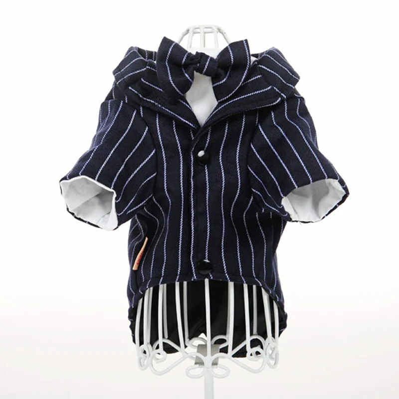 Кота собаки любимчика одежда принца Свадебный костюм галстук бабочка для