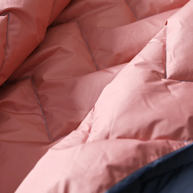 

Top Fashion Down Jacket Long Slim Belt Diamond Hooded Coat Female 2020 Winter New Doudoune Femme Hiver