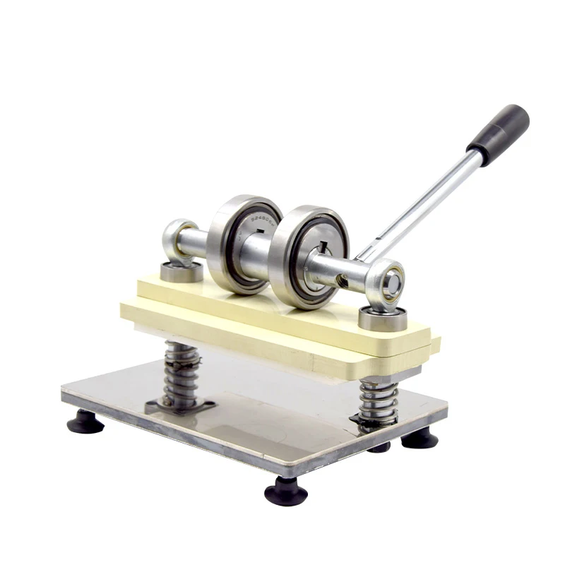 Машина для формовки двойного колеса ручной резки кожи фотобумага ПВХ/Эва лист