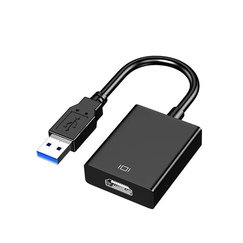 

USB to HDMI converter 1080P audio and video output USB3.0 to VGA HD conversion cable