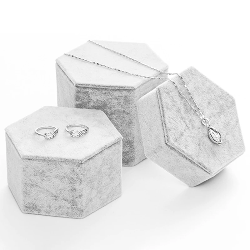 

2PCS Earring Storage Board Earrings Bracelet Jewelry Stand Earrings Necklace Jewelry Display Stand-Gray