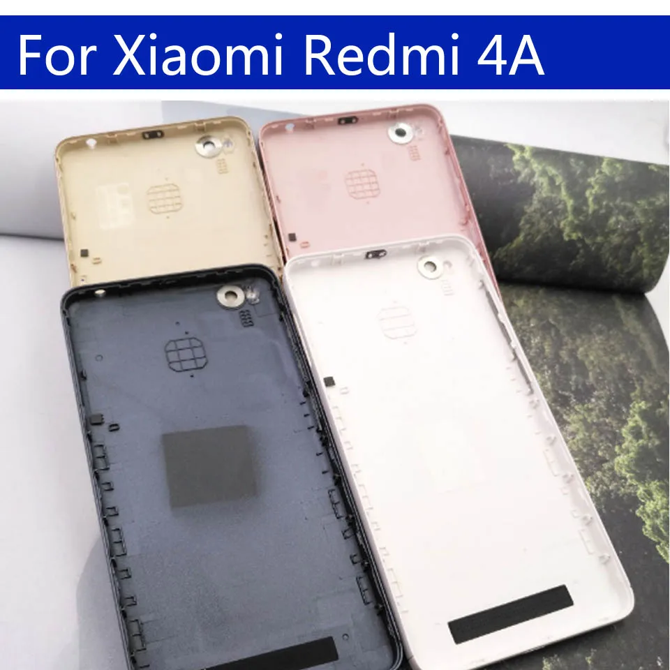 4A задняя крышка батарейного отсека для Xiaomi Redmi 4A задняя крышка батарейного отсека чехол на заднюю крышку корпус замена корпуса