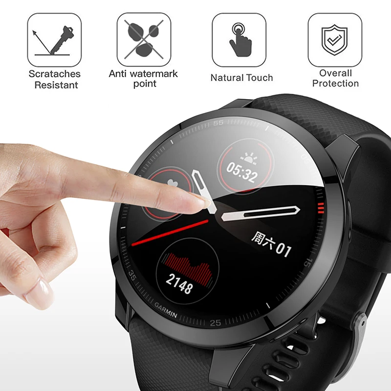 Новый Гальванизированный полноразмерный защитный чехол из ТПУ для Garmin CAME 2 /Vivoactive