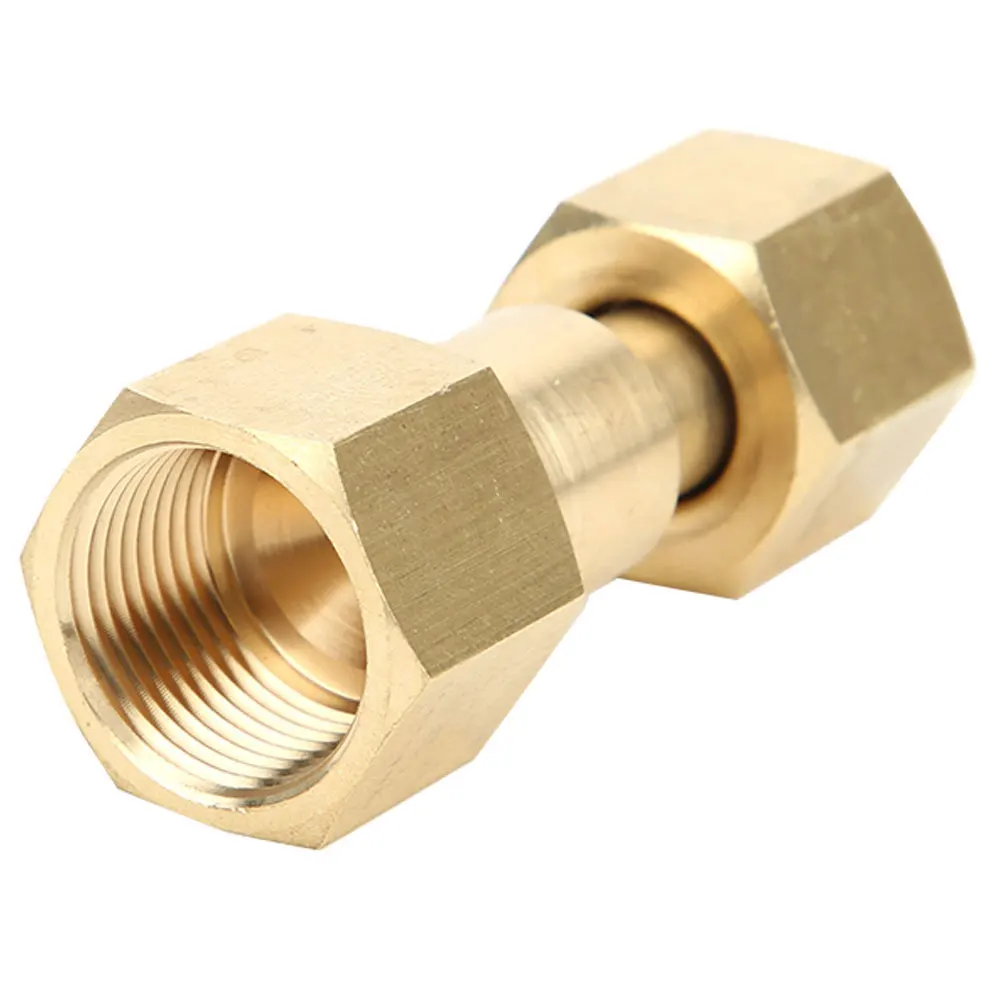 

1 Pcs CGA-320 to CGA-580 Brass Cylinder Adapter 15MPa Carbon Dioxide CO2 Tank to Argon Cylinder Pressure Regulator