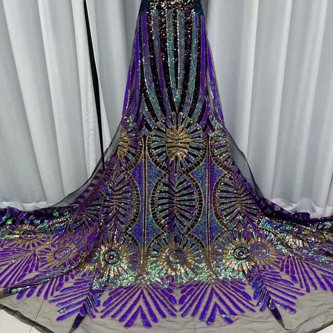 2021 новый дизайн африканская кружевная ткань Высококачественная вышивка