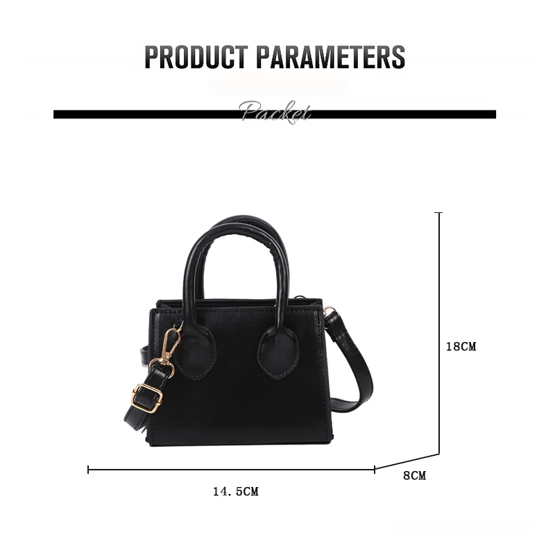

Leather Shoulder Bags for Women Small Crossbody Bag Premium Quality Handbag Black New Lady Shoulder Purse Aesthetic Birkin Bag
