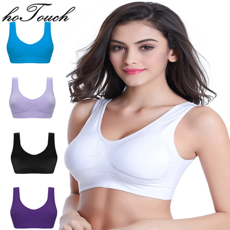 Для женщин бесшовный бюстгальтер с подушечками размера плюс пикантные