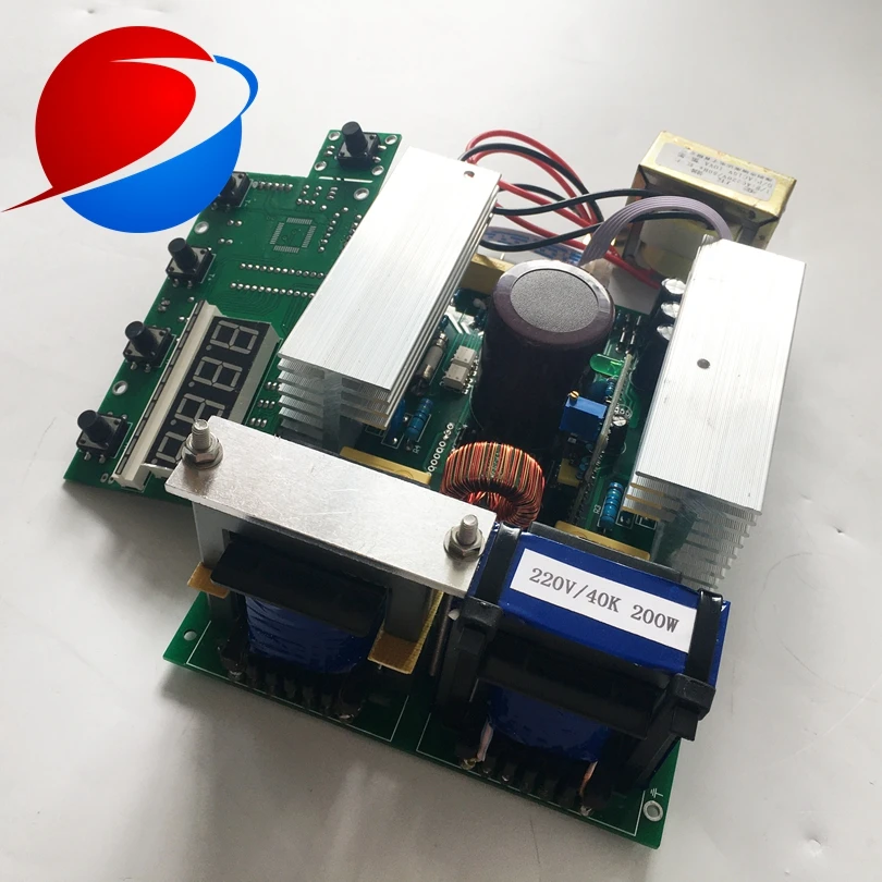 

Ультразвуковая звуковая цепь 28 кГц, 33 кГц или 40 кГц, 500 Вт, с дисплеем, с 10 преобразователями для очистки