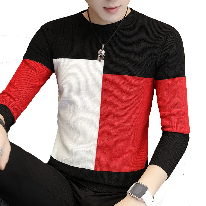 Зима 2019 Новое поступление толстые теплые свитера с круглым вырезом шерстяной