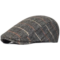 winter fashion men%e2%80%99s classic newsboy gatsby hat warm woolen cloth vintage beret flat ivy cabbie cap boyfriend gifts