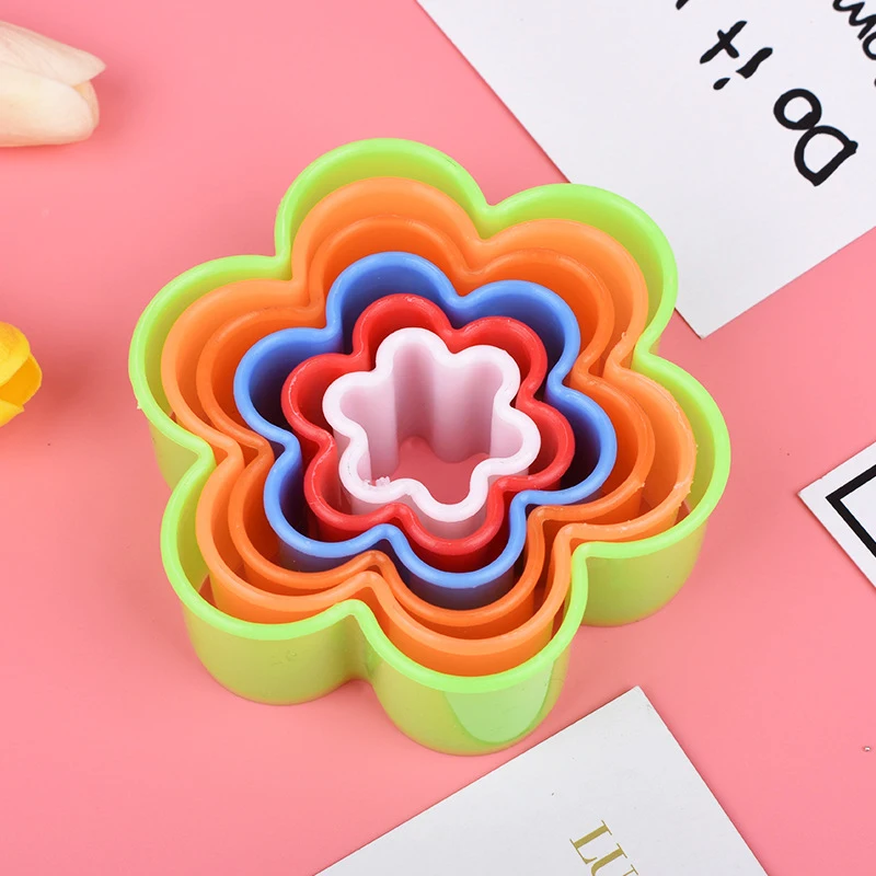 5 шт. формочки для печенья форма выпечки сделай сам инструменты Плунжер формы