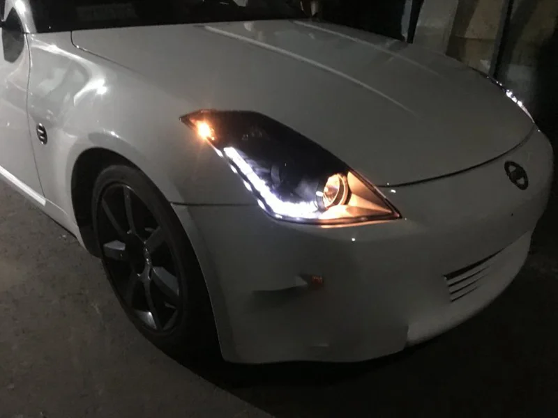 2 шт 2003~ 2008y автомобильный bupmer задний фонарь для Nissan 350Z задний фонарь фары автомобильные аксессуары тайламп для Nissan 350Z задний фонарь