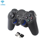 Беспроводной игровой контроллер 2,4G, джойстик, геймпад с USB-приемником для PSP, PS3, телефонов на Android, планшетов, ПК, ТВ-приставок, Type-c, Micro usb