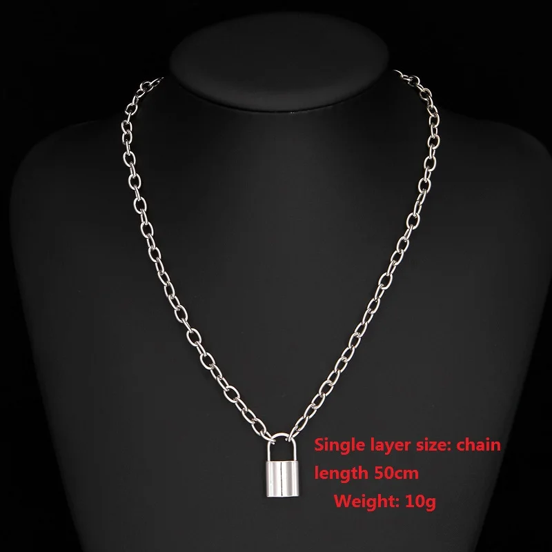 Punk Personality Thorns Chain Necklace Cool Razor Blade Pendant Silver Color for Women Men Hip Hop Nightclub Jewelry | Украшения и
