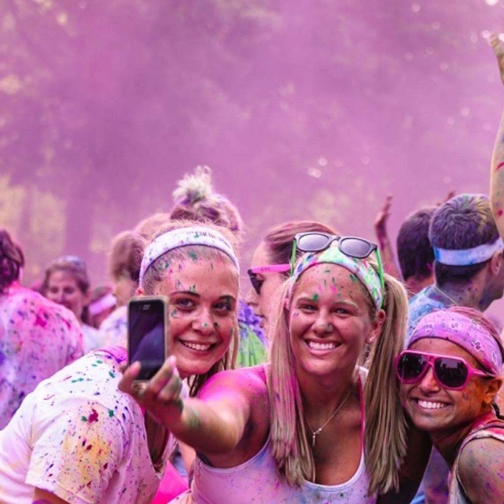 5 упаковок 3 53 унций цветной порошок Besegad кукурузного крахмала мука для HOLI