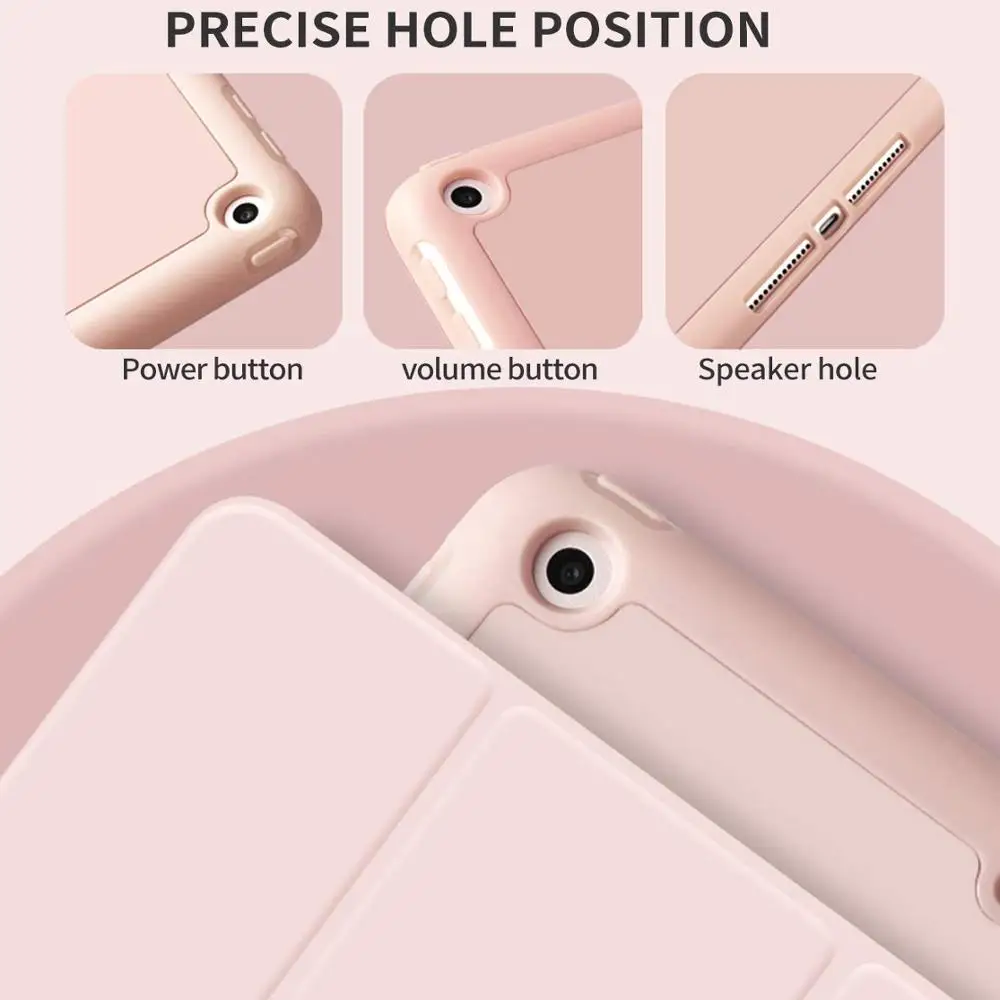 Магнитный чехол для iPad Air 3 Pro 10 5 с держателем карандашей A2123 A2153 A2152 силиконовый