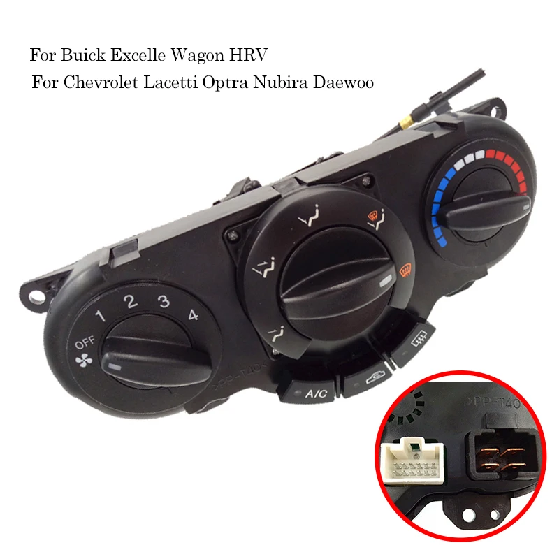 96615408 Автомобильная панель подогревателя воздуха переключатель контроля климата