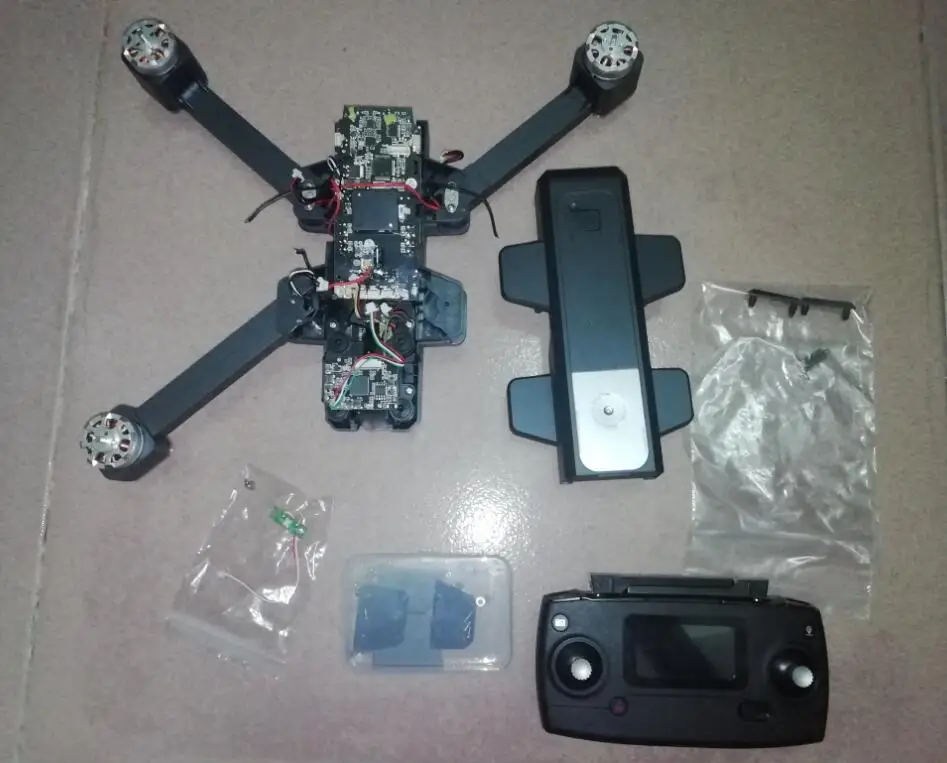 В наличии! Квадрокоптер MJX B4W Bugs 4W GPS RC аксессуары для разборки дрона (детали старой