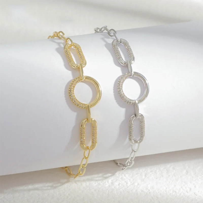 

Simple Design Diamond Bracelets Bangles Women Fashion Golden Silver Color Alloy Bracelets Bangles Jewelry Accessories Gift