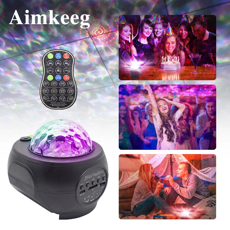 

Звездный лазерный проектор, светильник, диско-лампа, профессиональные сценические эффекты для рождественской вечеринки, развлечения, RGB DJ, музыкальные лампы