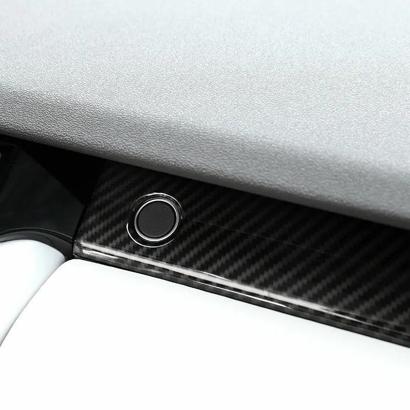 

1set Carbon Fiber Style Car Dashboard Decoration Strip For Discovery 5 2017 L462 LR5