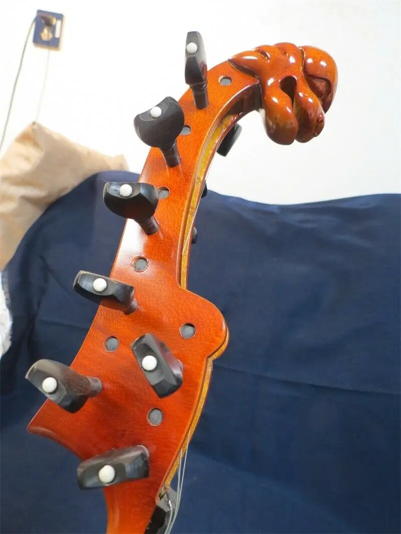 Ручная работа 4*10 струн резьба прокрутка скрипка 4/4 богатый сладкий звук #14234 |