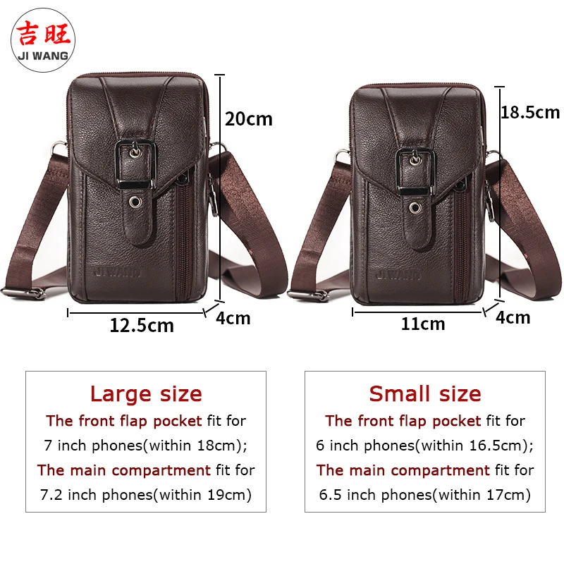 Мужская кожаная сумка мессенджер черная винтажная Повседневная через плечо с