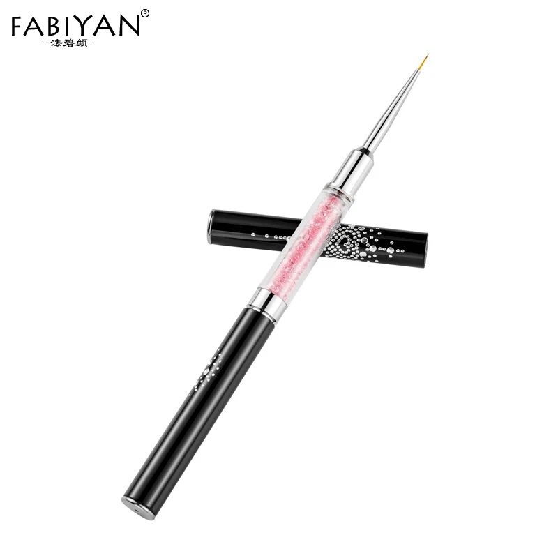 3 шт./компл. акриловый УФ-гель Кристалл Стразы лак плоская кисть для наращивания