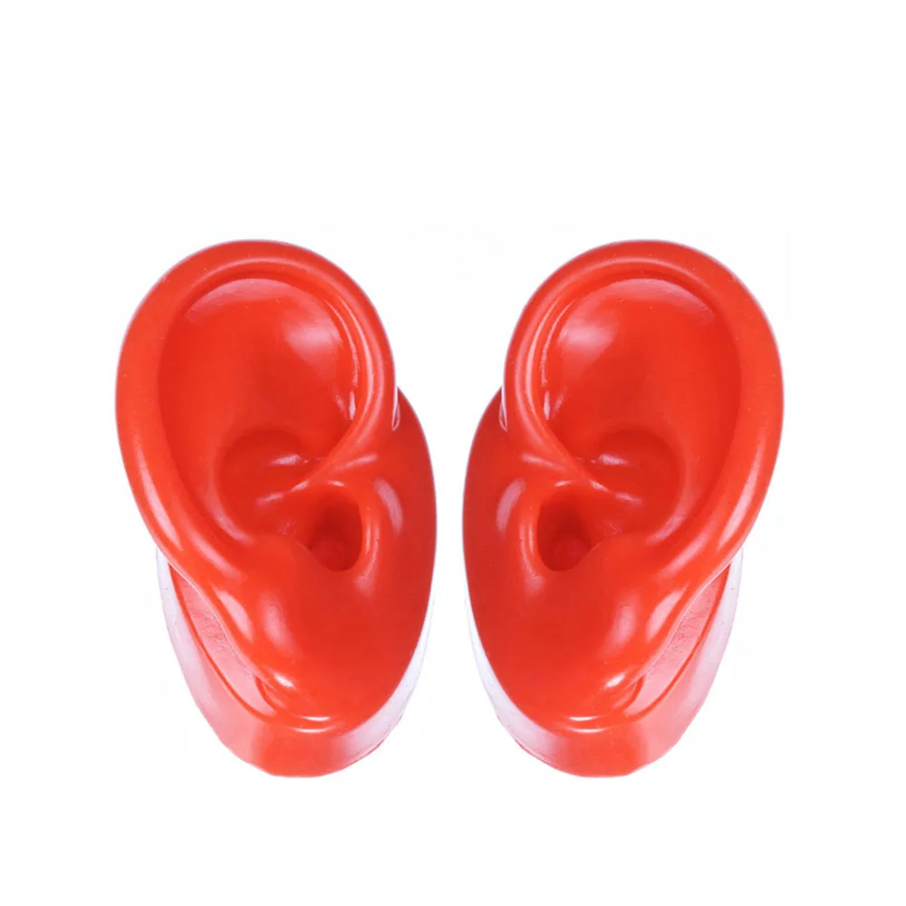 1 Pair Colorful Silicone Ear Model Demo for Hearing Aids Display Education | Care