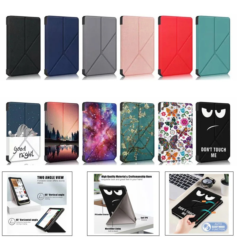 

Case for 7.8" PocketBook 740 InkPad 3 Pro/Pocketbook InkPad 3 Color -Lightweight Fashion Shell Cover with Auto Sleep/Wake