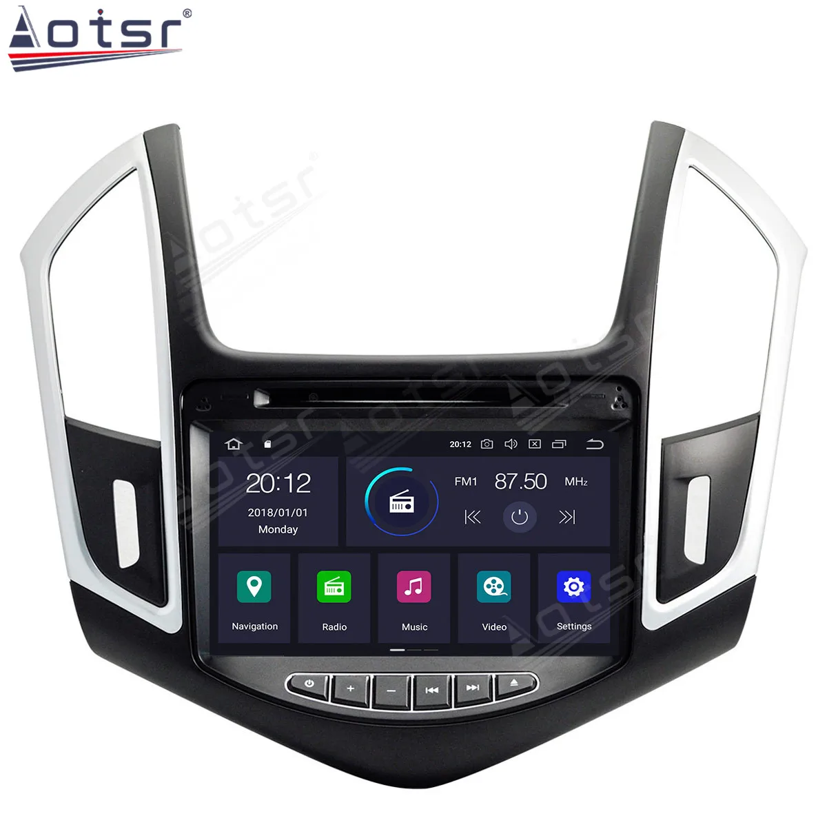 

4+64GB Carplay Multimedia Stereo Android 10 Player For Chevrolet Cruze 2012 2013 2014 2015 GPS BT Audio Radio Receiver Head Unit