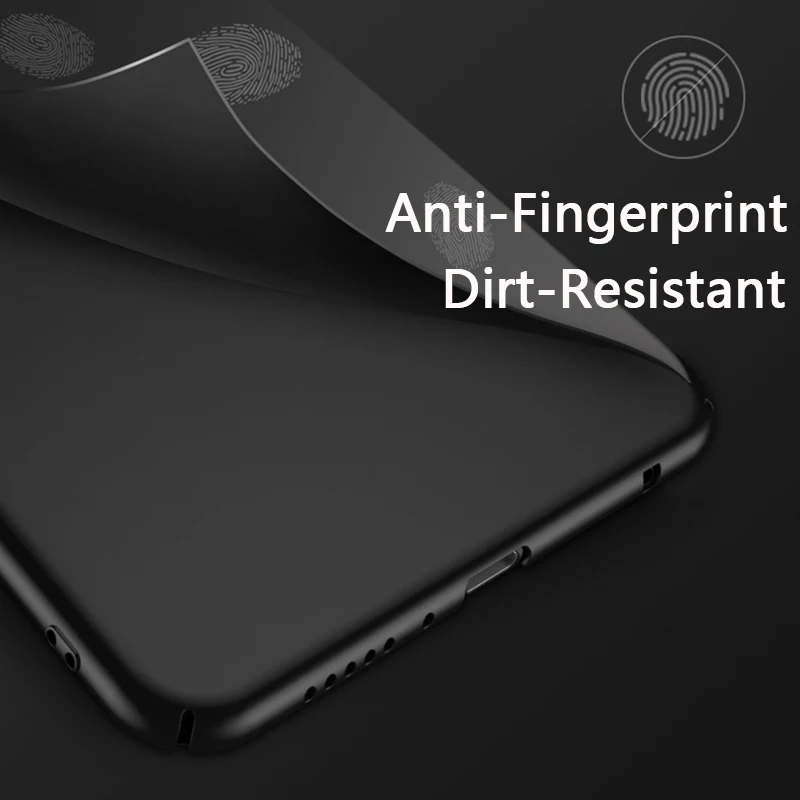 Жесткий матовый чехол UPaitou для Xiaomi Redmi Y3 с полным покрытием на 360 градусов защитный