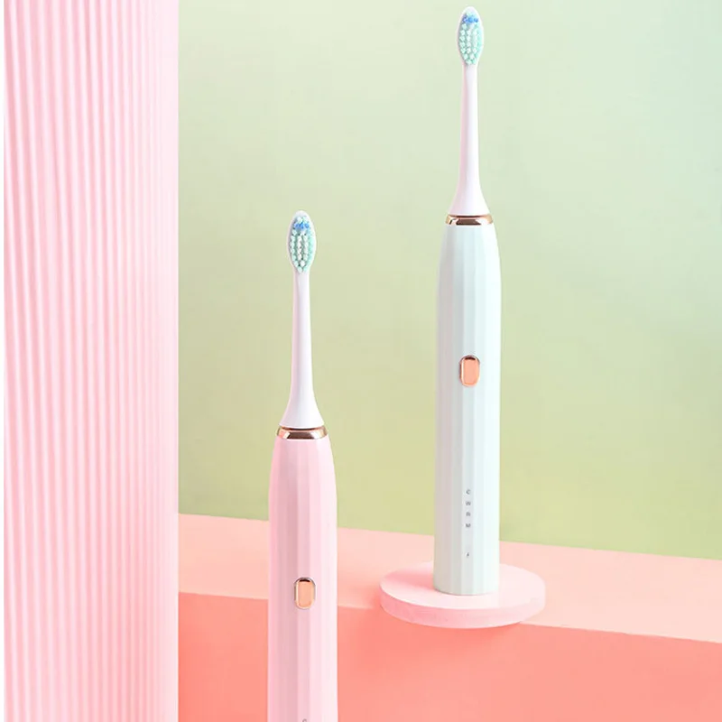 

Electric Toothbrush Adult Rechargeable Sonic Vibration Fur Student Party