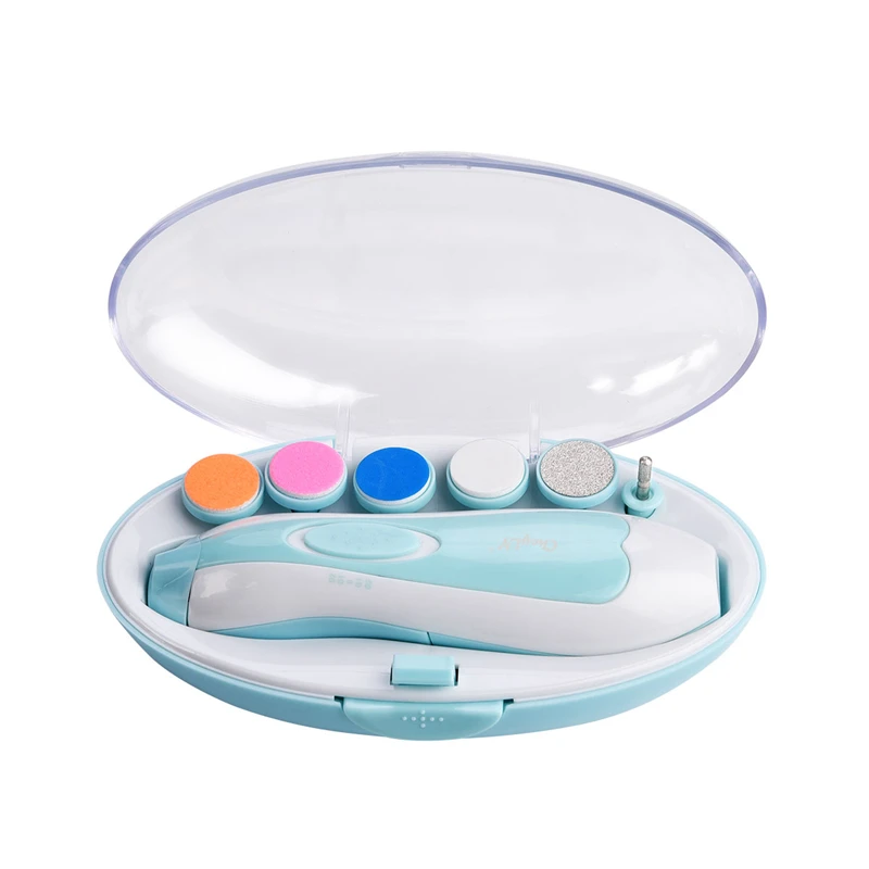 Электрический триммер для ногтей взрослых и детей безопасная шлифовальная